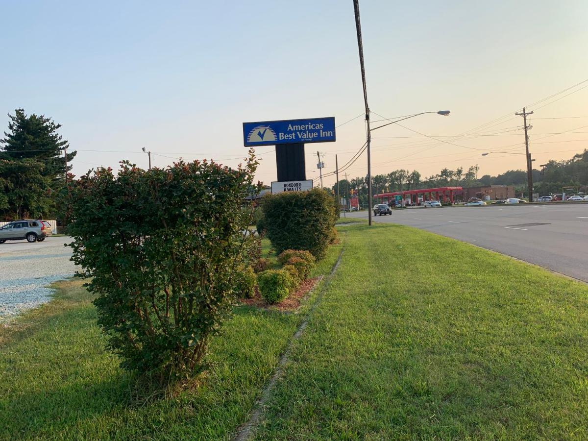 Americas Best Value Inn - Roxboro Экстерьер фото